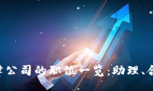 template
区块链法律公司的职位一览：助理、合规、顾问等