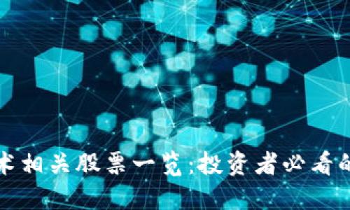 区块链技术相关股票一览：投资者必看的优质机会