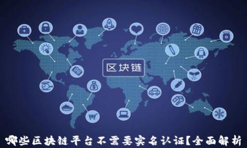 
哪些区块链平台不需要实名认证？全面解析