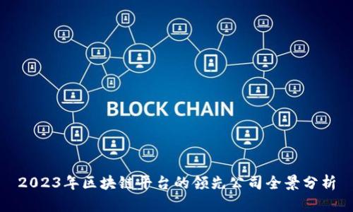 2023年区块链平台的领先公司全景分析
